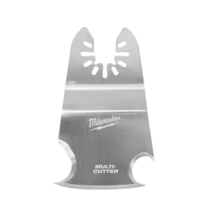 Milwaukee Stainless Steel Universal Fit 3-in-1 Cutting/Scraper Oscillating Multi-Tool Blade (1-Piece)