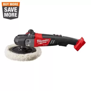 Milwaukee M18 FUEL 18-Volt Lithium-Ion Brushless Cordless 7 in. Variable Speed Polisher (Tool-Only)