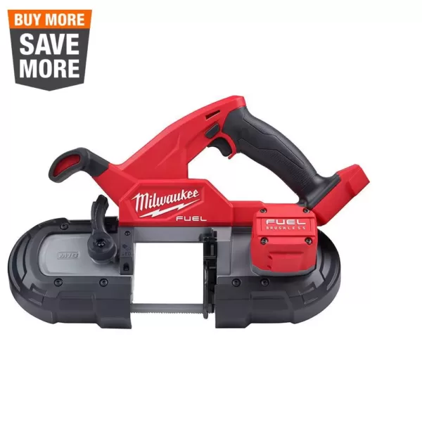 Milwaukee M18 FUEL 18-Volt Lithium-Ion Brushless Cordless Compact Bandsaw (Tool-Only)