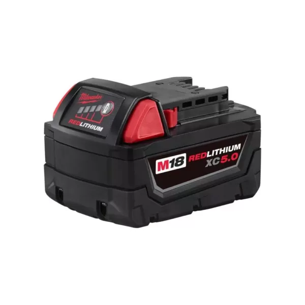 Milwaukee M18 18-Volt Lithium-Ion XC Extended Capacity 5.0Ah Battery Pack (2-Pack)