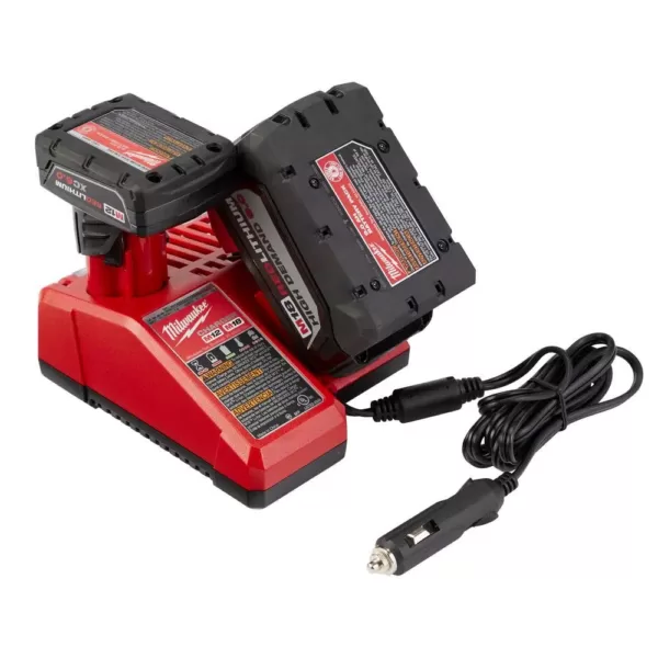 Milwaukee M12 and M18 12-Volt/18-Volt Lithium-Ion Multi-Voltage 12V DC Vehicle Battery Charger