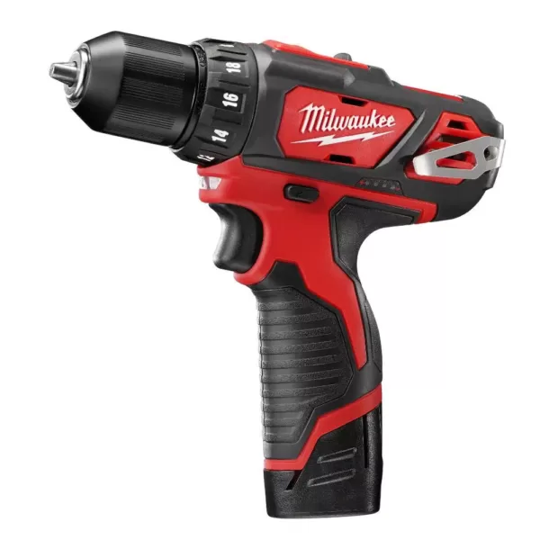 Milwaukee M12 12-Volt Lithium-Ion Cordless Drill Driver/Multi-Tool Combo Kit (2-Tool) with (2) 1.5 Ah Battery and Tool Bag