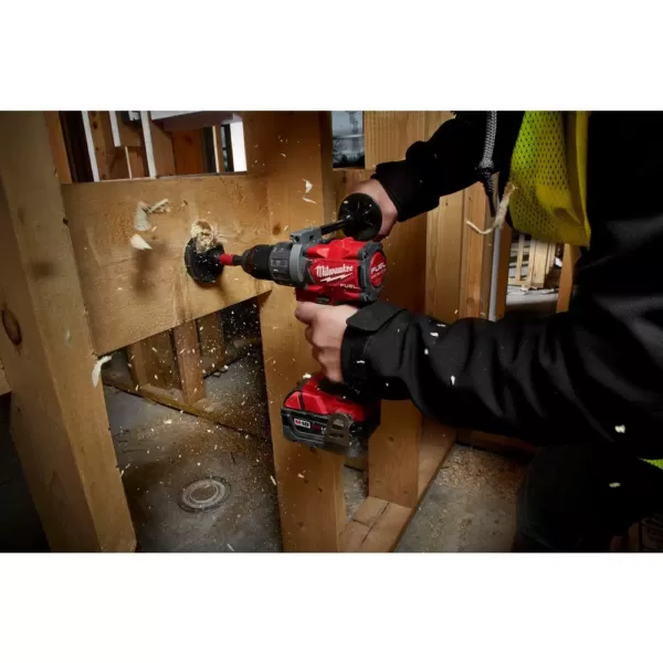 Milwaukee M18 FUEL 18-Volt Lithium-Ion Brushless Cordless Combo Kit (5-Tool) with  M18 FUEL Compact Bandsaw