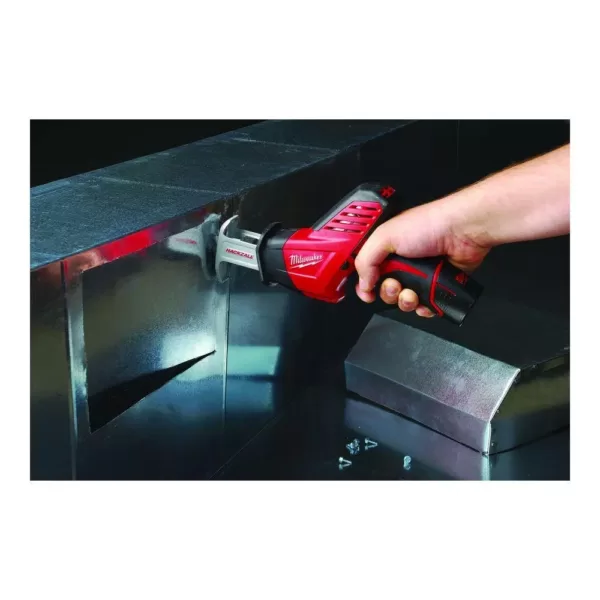 Milwaukee 4 in. 12 Teeth Per in. PVC Cutting HACKZALL Reciprocating Saw Blades (5 Pack)