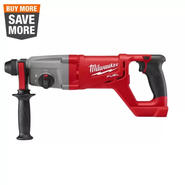 Milwaukee M18 FUEL 18-Volt Lithium-Ion Brushless Cordless 1 in. SDS-Plus D-Handle Rotary Hammer (Tool-Only)