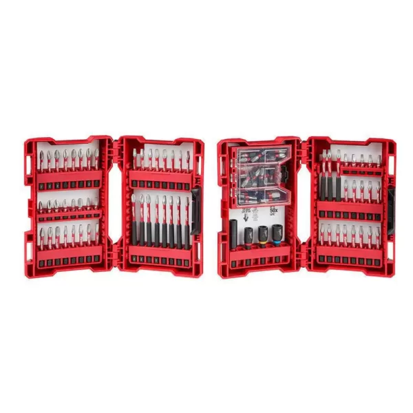 Milwaukee SHOCKWAVE Impact-Duty Alloy Steel Drill and Driver Bit Set (100-Piece)
