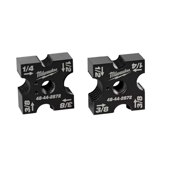 Milwaukee 1/4 in./3/8 in./1/2 in. Replacement Threaded Rod Cutting Die Set