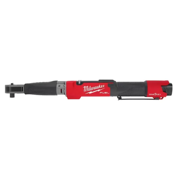 Milwaukee M12 FUEL ONE-KEY 12-Volt Lithium-Ion Brushless Cordless 1/2 in. Digital Torque Wrench Kit with Two 2.0 Ah Batteries