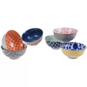 Certified International Soho Multi-color Bowls (Set of 6)