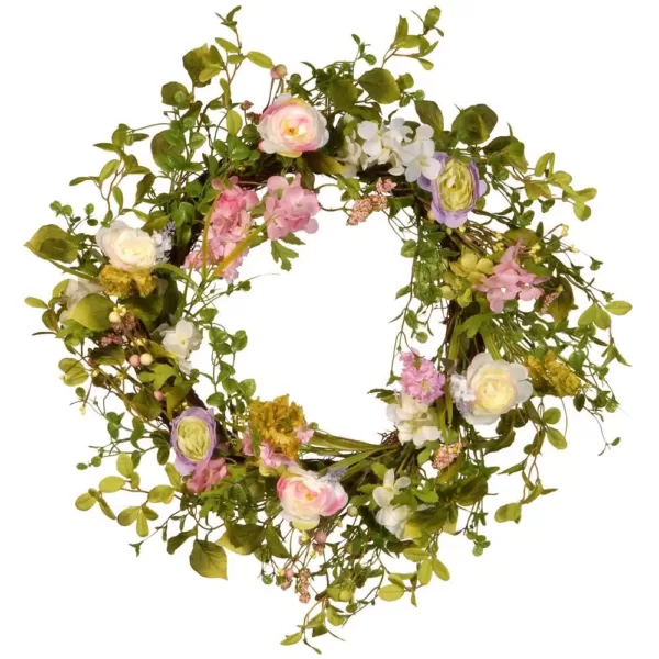National Tree Company 24 in. Decorative Spring Wreath