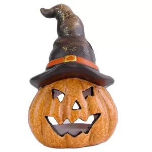 National Tree Company 7 in. Lighted Jack-O-Lantern