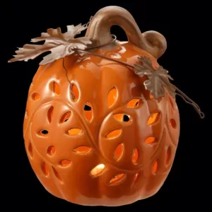 National Tree Company 6 in. Lighted Pumpkin Decor