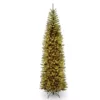 National Tree Company 10 ft. Kingswood Fir Pencil Artificial Christmas Tree with Clear Lights