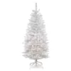 National Tree Company 4.5 ft. Kingswood White Fir Pencil Artificial Christmas Tree with Clear Lights
