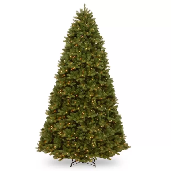National Tree Company 12 ft. Feel Real Newberry Spruce Hinged Tree with 2000 Clear Lights