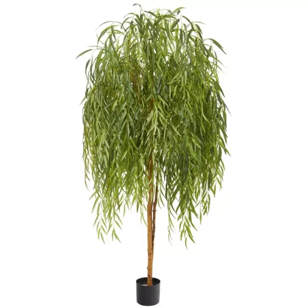 Nearly Natural 7 ft. Willow Artificial Tree