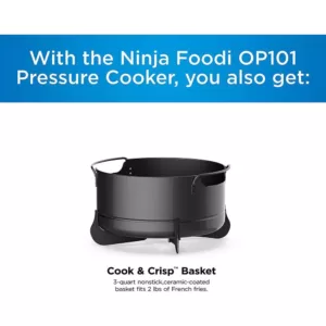 NINJA 5 qt. Black Plastic Multi-Pots with Crisping Lid