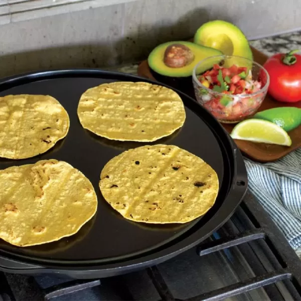 Nordic Ware Aluminum Grill Griddle with Nonstick Coating