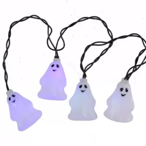 Northlight LED Color Changing Ghost Halloween Lights (Set of 10)