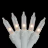 Northlight 13.5 ft. 300-Clear Mini Icicle Christmas Lights - White Wire