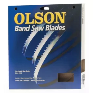 Olson Saw 72 in. L x 1/4 in. W with 6-Skip TPI High Carbon Steel with Hardened Edges Band Saw Blade