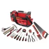 OLYMPIA Multi-Purpose Tool Set with Bag, Red (52-Piece)