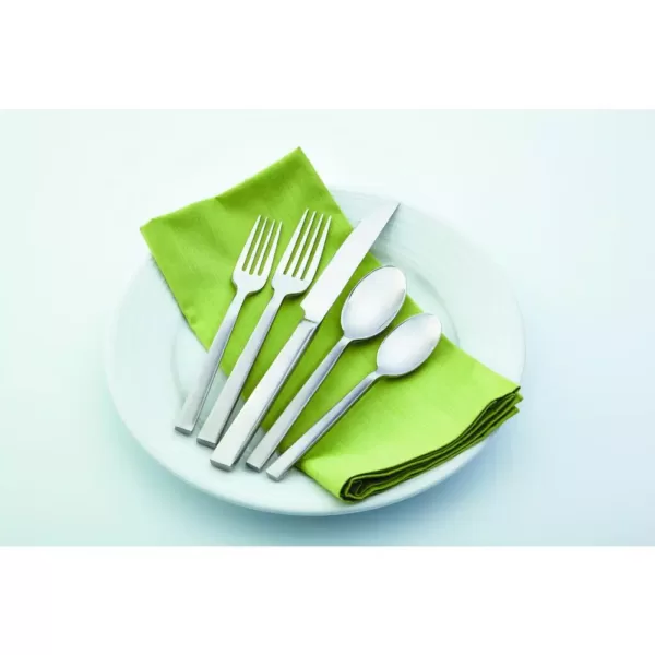 Oneida Chef's Table Satin 18/0 Stainless Steel European Dinner Forks (Set of 12)
