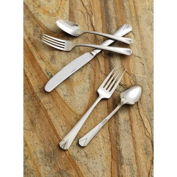 Oneida Deauville 18/10 Stainless Steel Dinner Spoons (Set of 12)
