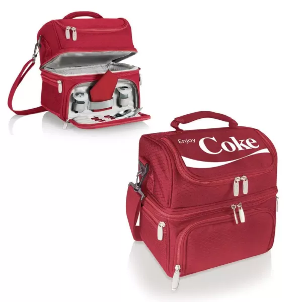ONIVA 3 Qt. 8-Can Coca-Cola Pranzo Lunch Tote Cooler in Red