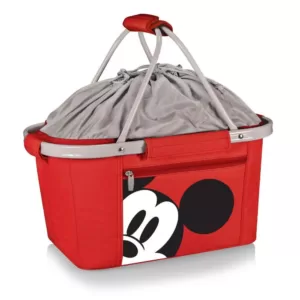 ONIVA 34 oz. Red Mickey Mouse Metro Basket Collapsible Tote Cooler