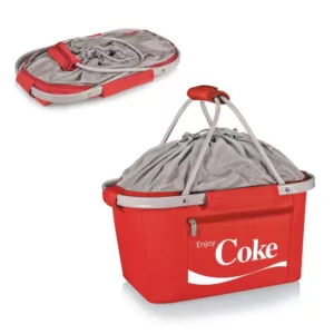 ONIVA 34 oz. Red Coca-Cola Metro Basket Collapsible Tote Cooler