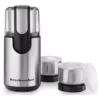 KitchenAid One-Touch 4 oz. Onyx Black Blade Coffee Grinder with Shaker Lid and Storage Lid