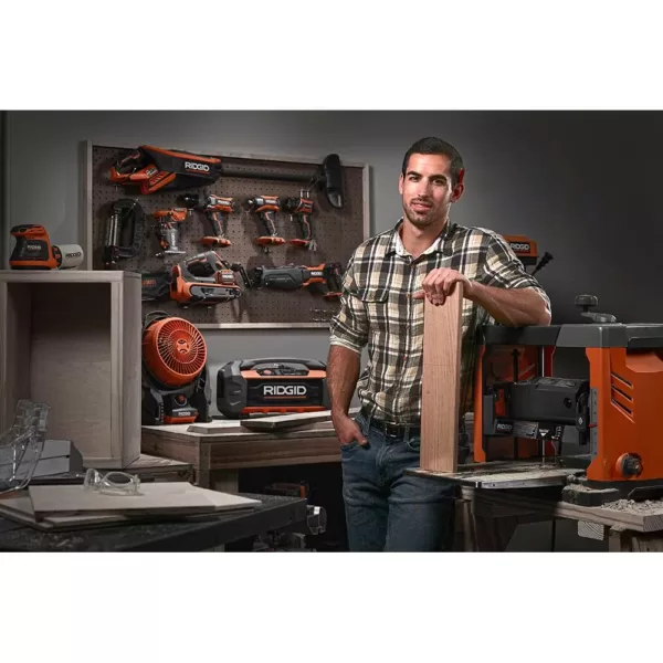 RIDGID 13 in. Thickness Corded Planer