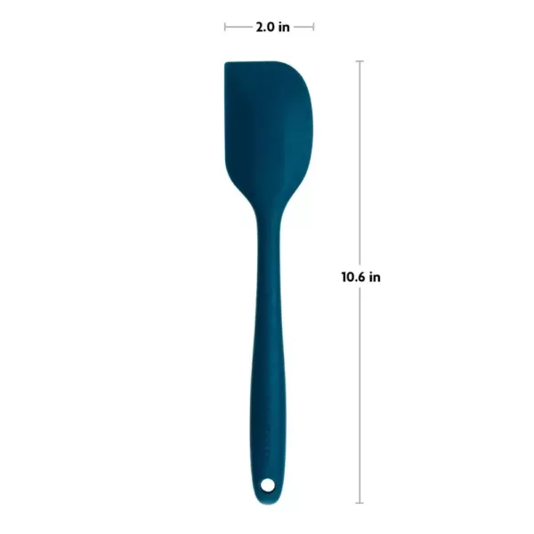 Ovente Premium Silicone BPA-Free, Spatula with Stainless Steel Core 500F Heat-Resistant, Non-Stick, Dishwasher Safe