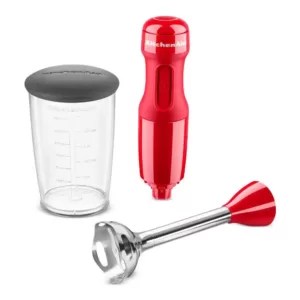 KitchenAid 100-Year Limited Edition Queen of Hearts 2-Speed Passion Red Immersion Blender