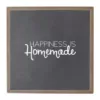 Petal Lane Chalk Happiness is Homemade Rustic Brown Frame Magnetic Memo Board