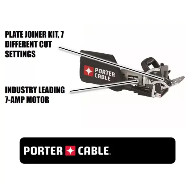 Porter-Cable 7 Amp 3-3/8 in. Deluxe Plate Joiner