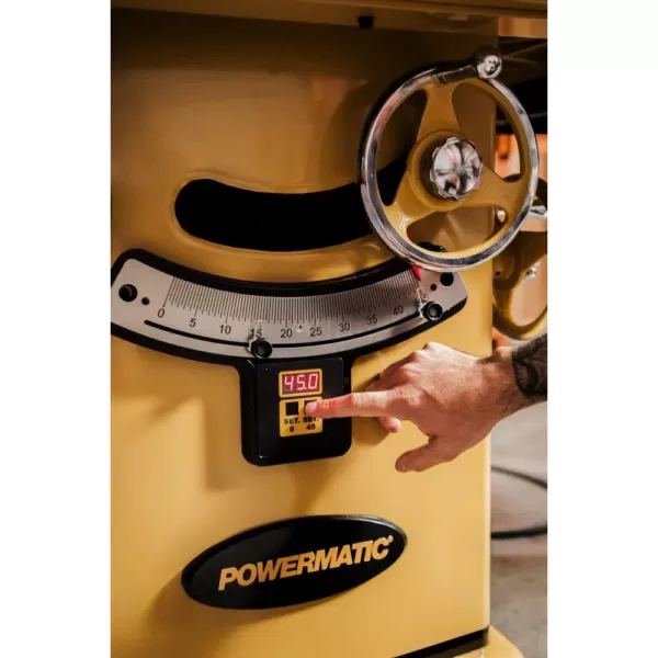 Powermatic 2000B 230-Volt/460-Volt 5 HP 3PH 50 in. RIP Table Saw with Accu-Fence and Router Lift