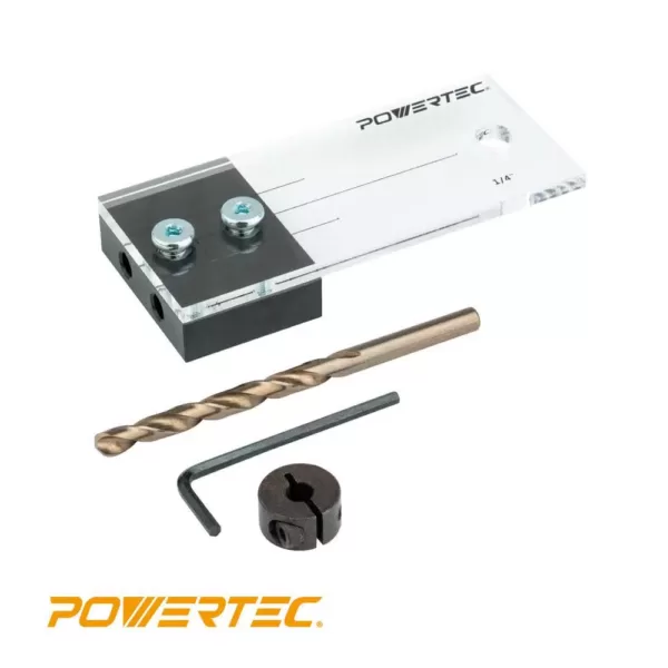 POWERTEC Ultimate Doweling Jig Kit - Precision Woodworking Series