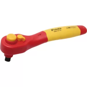Pro'sKit 1/2 in. Drive 1000-Volt Insulated Reverse Ratchet Handle