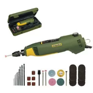 Proxxon Precision Rotary FBS Tool 115/E with 43 Assorted Bits and Cutters