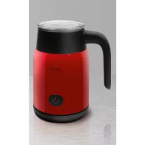 CASO 3.4 oz. Red Electric Milk Frother