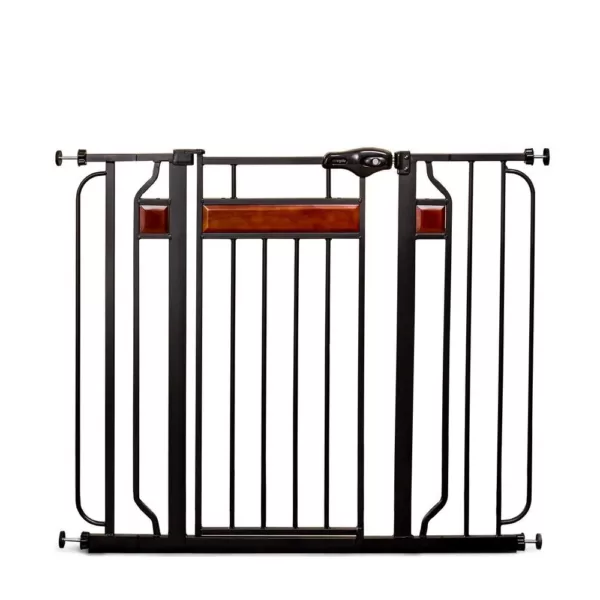 Regalo Home Accents 37 in. Extra-Tall Metal Walk-Through Safety Gate