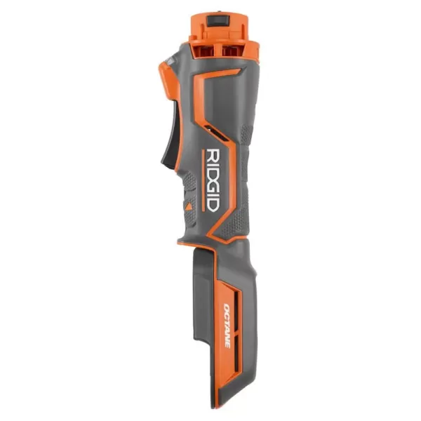 RIDGID 18-Volt OCTANE Cordless Brushless JobMax Multi-Tool with JobMax Oscillating Multi-Tool Blade Accessory Kit