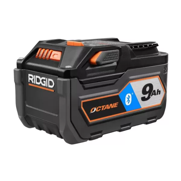 RIDGID 18-Volt OCTANE 9.0 Ah Lithium-Ion Battery and Charger Kit