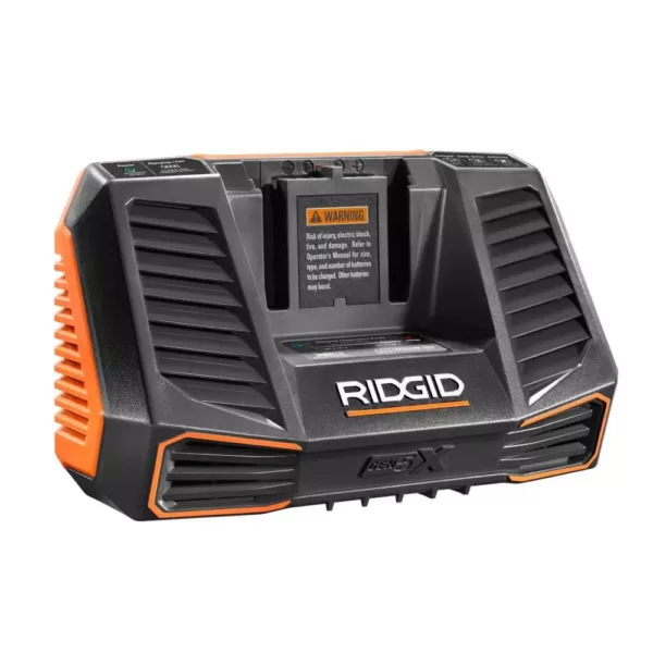 RIDGID 18-Volt OCTANE Brushless 1 in. SDS-Plus Rotary Hammer with 18-Volt 2.0 Ah Lithium-Ion Battery and Charger Kit