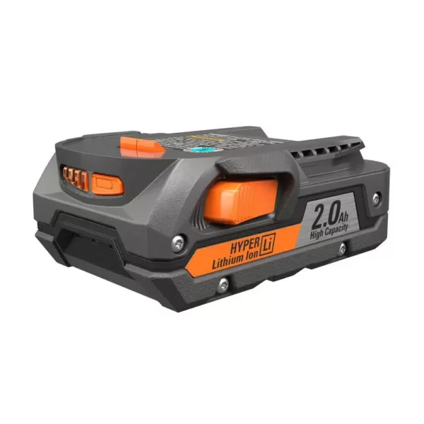 RIDGID 18-Volt OCTANE Cordless Brushless 3-Speed 1/4 Sheet Sander with 18-Volt 2.0 Ah Lithium-Ion Battery and Charger Kit