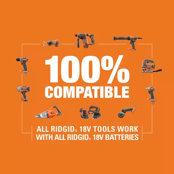 RIDGID 18-Volt Cordless Hand Vacuum (Tool Only) with Crevice Nozzle, Utility Nozzle and Extension Tube