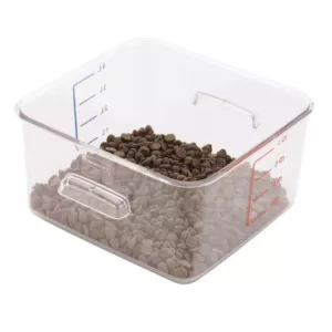 Rubbermaid Commercial Products 1 Gal. SpaceSaver Square Container
