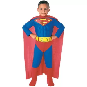 Rubie's Costumes 4T Deluxe Muscle Chest Superman Toddler Costume